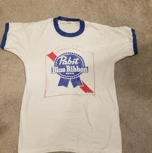 Vintage Pabst Blue Ribbon tshirt